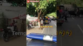 Polisi Vs sapi ngamuk🤣🤣🤣