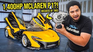 How To Make An INSANE 1,400 HP Turbo For A $2,000,000 Flooded McLaren P1 FROM SCRATCH