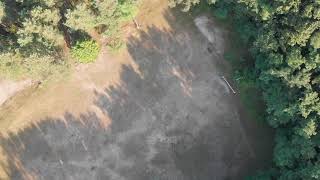 Lot dronem nad Stadionem Leśnym w Kielcach