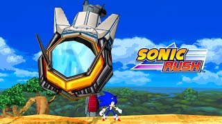 Sonic Rush Boss - Egg Hammer Mega - Sonic (Ultra High Quality)