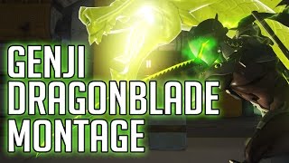 Overwatch Beta - Genji Dragonblade Montage #1