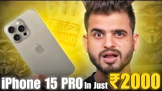 Fake iPhone 15 Pro in Just 2,000!