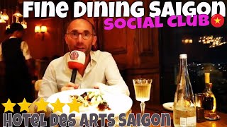 Social Club Hotel des Arts Saigon Luxury Rooftop Bar Restaurant Trip Report Vietnam