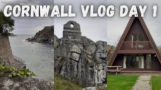 Fowey, Roche Rock & Checking into Waterside | Cornwall Vlog Day 1