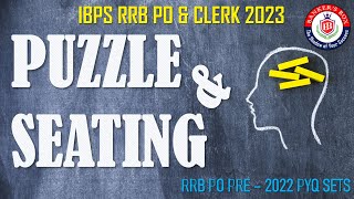 IBPS RRB PO/CLERK | Puzzle & Seating | Previous Year Questions Sets | Discussion  in Telugu |