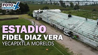 ESTADIO FIDEL DÍAZ VERA 🏟 yecapixtla Morelos | Arroceros de cuautla de la segunda división balompié