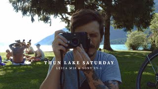 Thun Lake Saturday - Leica M10 and Sony ZV-1