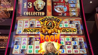 Extreme 8 Screen Free Games Bonus On Wonder 4 Boost Gold BUFFALO! 400x BONUS WIN!