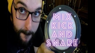 How To Mix Rock Drums - Kick And Snare