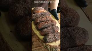 bread with cocoa sweet 🥮ASMR #shorts #asmr