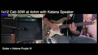 Hotone Britwind - w/1x12 cab with Katana Speaker