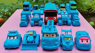 Clean up muddy minicars & disney car convoys! Play in the garden