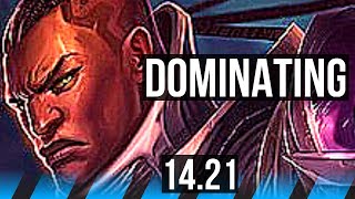 LUCIAN vs YONE (MID) | 14/3/1, Dominating | EUW Master | 14.21