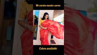 HK Varsha sarees in meesho #meeshofinds #saree #meesho #shortsvideo #dailyshorts #onlineshopping