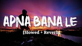 Apna Bana le - Lofi [Slowed + Reverb] Arijit Singh | Bhediya |Full Song | Nyk Music Production