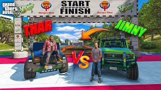 THAR 💪 VS JiMNY 😱 GTA 5 Challenge Video | Mod Gameplay