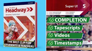 New Headway Elementary 5th Edition - Unit 5: Super U! || Student's Book