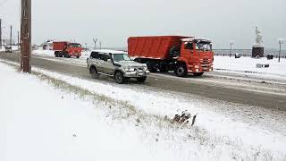 первый снег