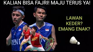 😯 KEREN BETUL NIH! Fajar Alfian~Rian Ardianto vs Kenya Mitsuhashi~Hiroki Okamura. Badminton