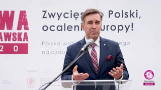 Skrót z otwarcia wystawy „Zwycięstwo Polski, ocalenie Europy! Bitwa Warszawska 1920”