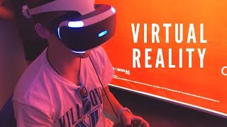 Trying VR and STUPID HOT SALSA *BAD*