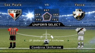 FINAL DA COPA DO BRASIL SÃO PAULO X VASCO - BOMBA PATCH 2024 - GAMEPLAY PS2.