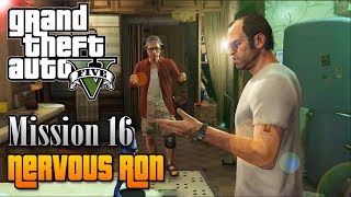 GTA V - Mission #16 - "Nervous Ron" [100% Invincible Guide]