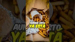 Five Guys y la estrategia de sus papas fritas para vender mas en su restaurante 🍟🤔 #Shorts