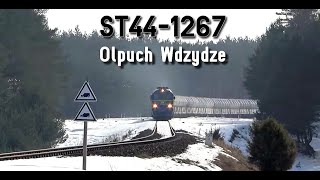 ST44-1267 wije się na zimowej esce w Szenajdzie // Wintery ST44-1267 twisting at Szenajda