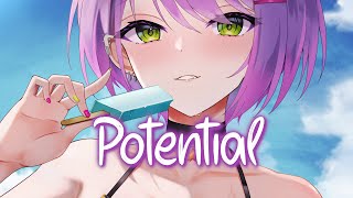 「Nightcore」 Potential - Lauv ♡ (Lyrics)