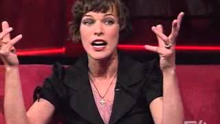 Milla Jovovich interview about "Ultraviolet"