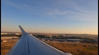 GOPRO GPS INFO - Landing PARIS CDG AIRPORT - AIR FRANCE HOP EMBRAER 190