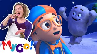 Blippi Wonders | Learn About Gravity! + MORE! | Cartoons For Kids | MyGo! Sign Language For Kids |