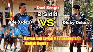 Dicky Dekok VS Ade Odon dibayar Mahal Memperebutkan Hadiah Domba di turnamen Pameutingan Banyuresmi