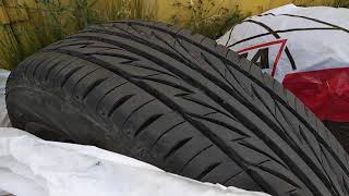 Продаю колеса резину летняя Bridgestone sporty style my.02 175 / 70 / r14 05.18 года почти новые