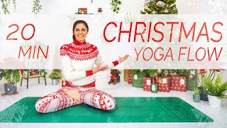 Christmas Yoga Flow - 20 Minute Feel Good Festive Flow - Sacred Lotus Yoga