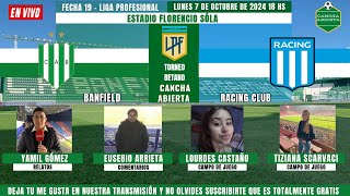 🔴BANFIELD VS RACING CLUB EN VIVO🔴// LIGA PROFESIONAL 2024 🏆⚽️ (FECHA 19). EN VIVO POR CA 🎥🎙!!!