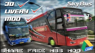 Share 3D + Livery SkyBus Mbs Mod Free