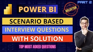 Power BI Scenario Based Questions with Solution | Top Interview Questions | #powerbi #dataanalyst