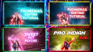 Pscc Thumbnail Editing Tutorial in Malayalam || JSE GAMING(Android)