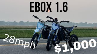 Best $1,000 Electric Pit Bike (Ebox 1.6)