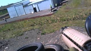 Shooting a Marshall in the arse! | PoD Airsoft | SAC 27/05/12