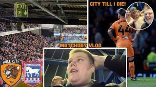 “WE’VE GOT THE BALL… WE’VE LOST THE BALL!“ Hull City 0-3 Ipswich Town Matchday Vlog