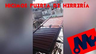 Pinte con compresor herreria