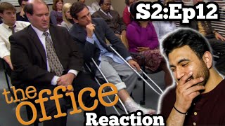 The Office REACTION Season 2 Episode 12 "The Injury"