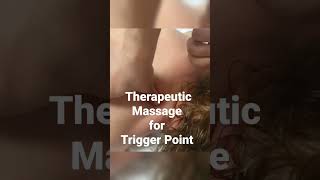 Trigger Point therapy for shoulder pain. @fiziomasaj #frequencymassage