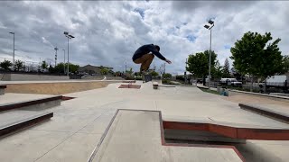 Quick early morning session at Oakdale Skatepark