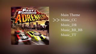 Fast & Furious : Adrenaline (Android/IOS) Full Soundtrack