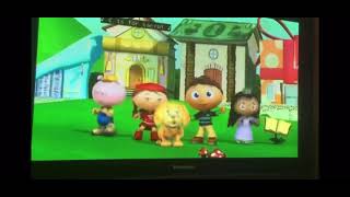 Super why eat healthy song PAL