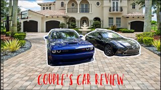 WE BOUGHT OUR DREAM CAR// 2021 WIDE BODY SCAT PACK CHALLENGER + LEXUS RC 300 F SPORT COUPE